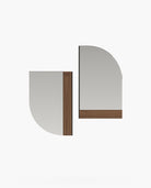 Laskasas FORTH Mirror Walnut Veneer Matte - Araco Interiors