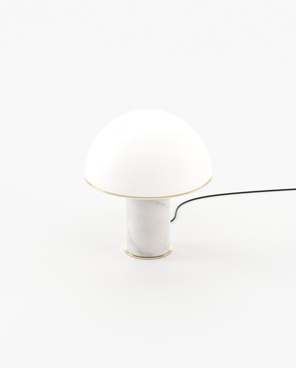 Laskasas FRANKLIN Table & Desk Lamp Carrara Marble - Araco Interiors