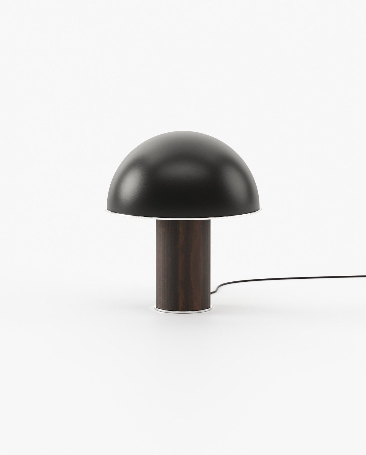 Laskasas FRANKLIN Table & Desk Lamp Smoked Eucalyptus Veneer Matte - Araco Interiors