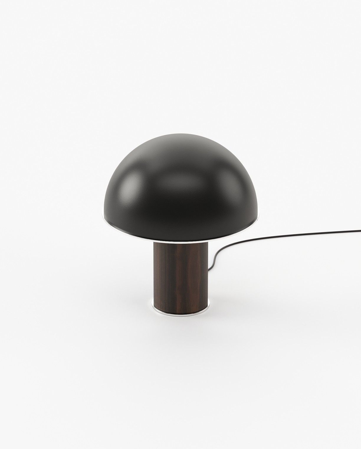 Laskasas FRANKLIN Table & Desk Lamp Smoked Eucalyptus Veneer Matte - Araco Interiors