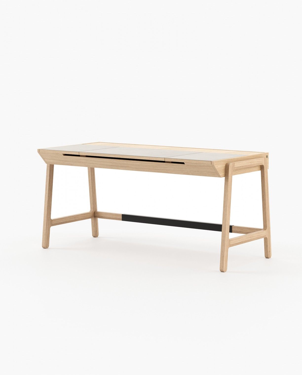 Laskasas GATSBY Desk Oak Veneer Matte - Araco Interiors