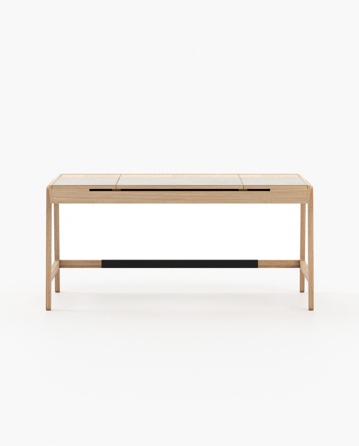 Laskasas GATSBY Desk Oak Veneer Matte - Araco Interiors