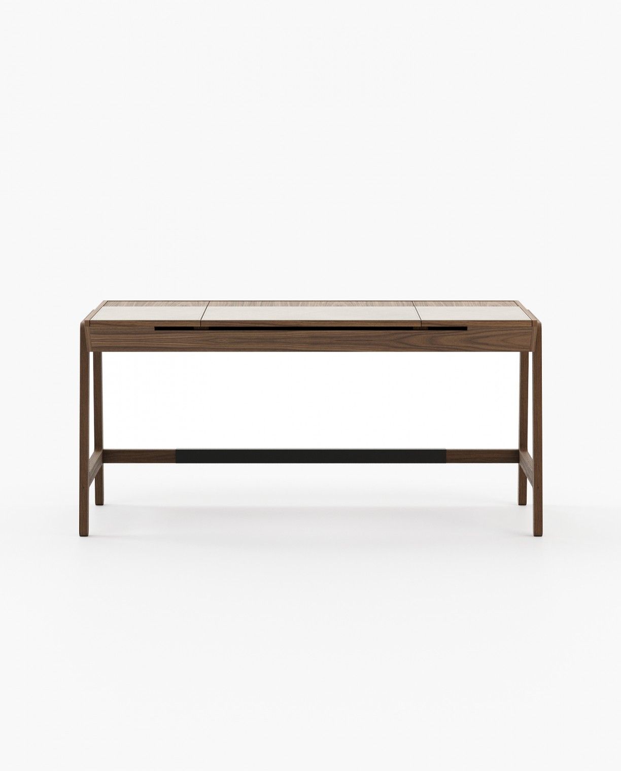 Laskasas GATSBY Desk Walnut Veneer Matte - Araco Interiors