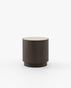 Laskasas GOLD Nest & Side Table Smoked Eucalyptus Veneer Matte - Araco Interiors