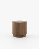 Laskasas GOLD Nest & Side Table Walnut Veneer Matte - Araco Interiors