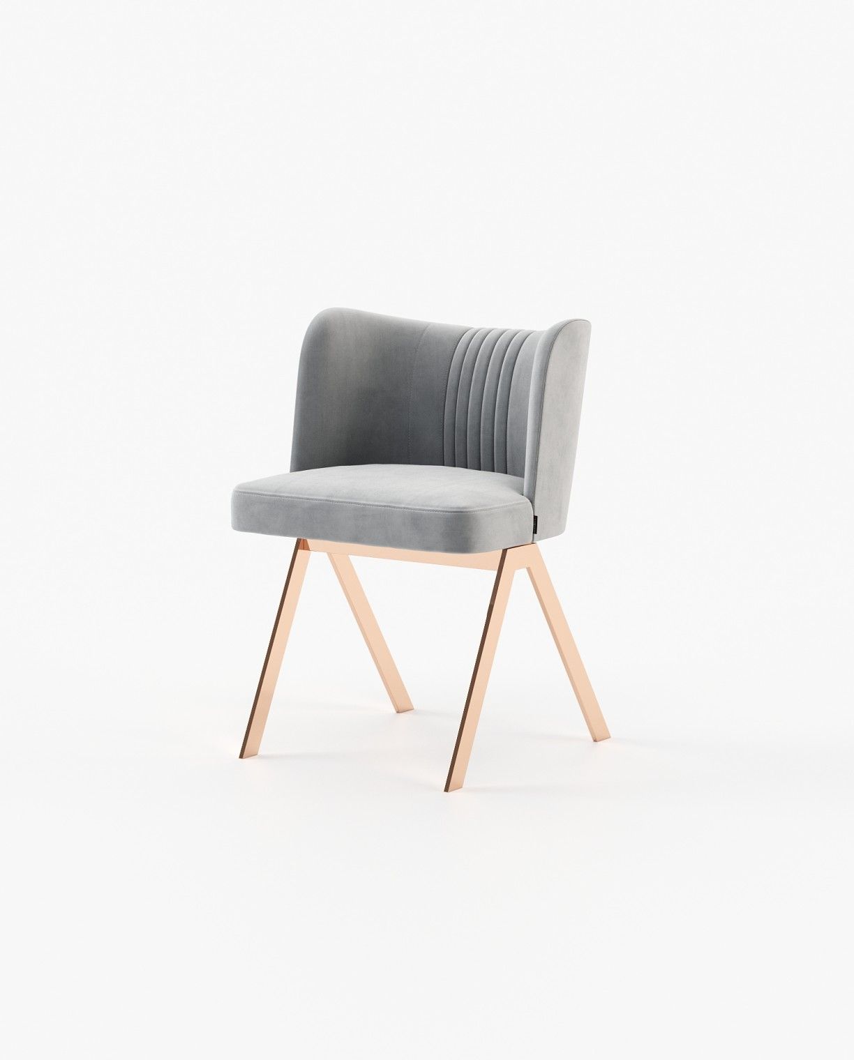 Laskasas GORDON Dining Chair & Bench Vienna Light Grey - Araco Interiors