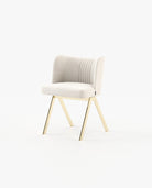 Laskasas GORDON Dining Chair & Bench Xangai White - Araco Interiors