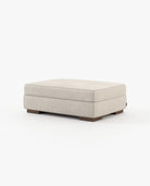 Laskasas GREY Footstool & Pouf Xangai Sand - Araco Interiors