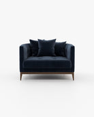 Laskasas HAROLD Armchair Vienna Deep Blue - Araco Interiors