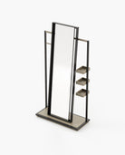 Laskasas HERBERT Mirror Beige Grey Lacquer Matte - Araco Interiors