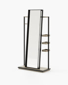 Laskasas HERBERT Mirror Beige Grey Lacquer Matte - Araco Interiors