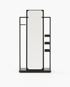 Laskasas HERBERT Mirror Black Lacquer Matte - Araco Interiors