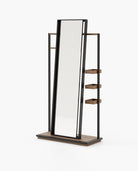 Laskasas HERBERT Mirror Walnut Veneer Matte - Araco Interiors
