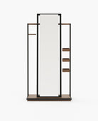 Laskasas HERBERT Mirror Walnut Veneer Matte - Araco Interiors