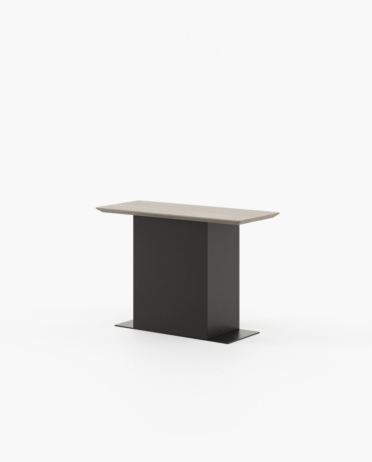Laskasas HIDRA center side table module Nest & Side Table Aged Oak Veneer Matte - Araco Interiors
