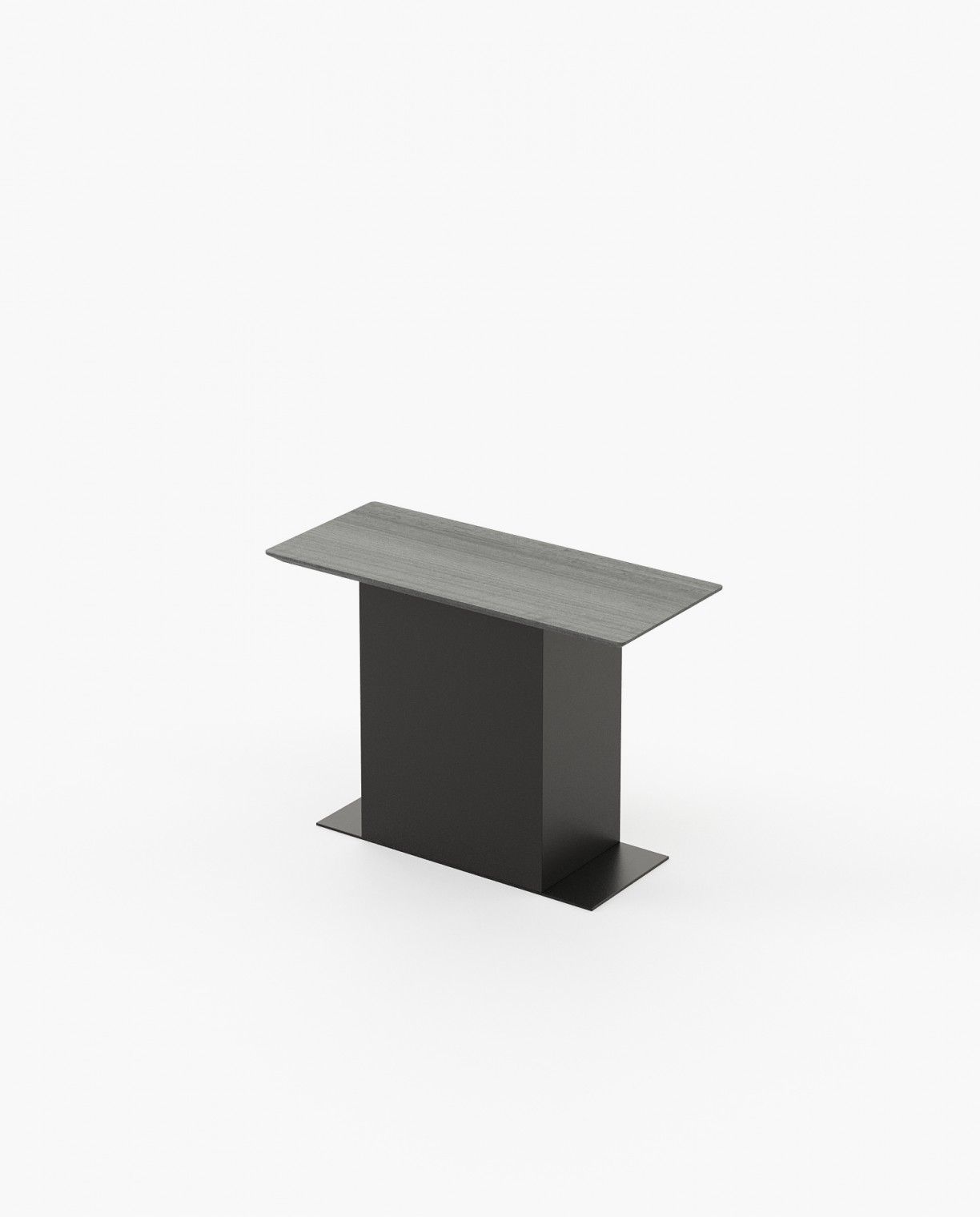 Laskasas HIDRA center side table module Nest & Side Table Grey Eucalyptus Veneer Matte - Araco Interiors