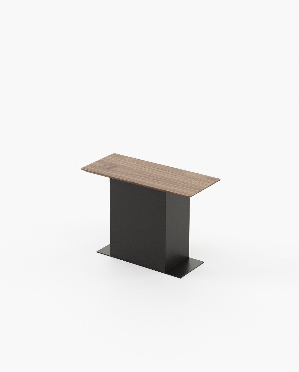 Laskasas HIDRA center side table module Nest & Side Table Walnut Veneer Matte - Araco Interiors