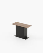 Laskasas HIDRA center side table module Nest & Side Table Walnut Veneer Matte - Araco Interiors