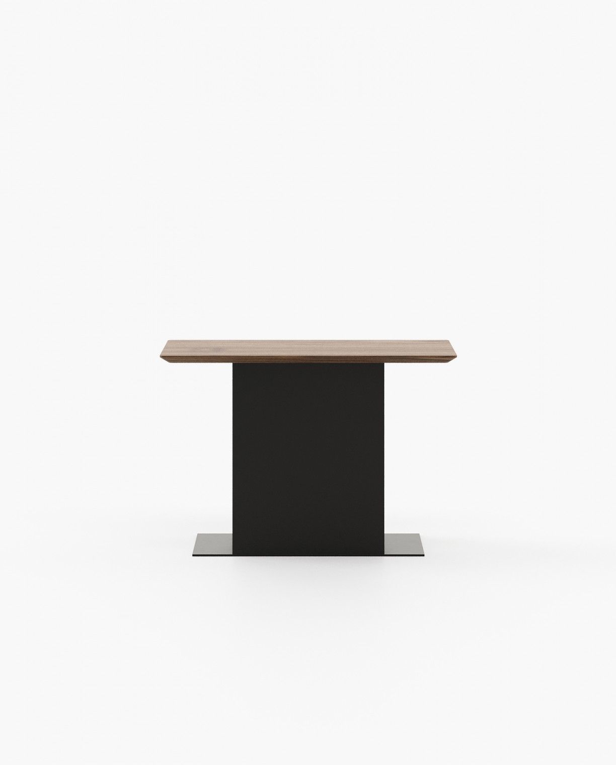 Laskasas HIDRA center side table module Nest & Side Table Walnut Veneer Matte - Araco Interiors