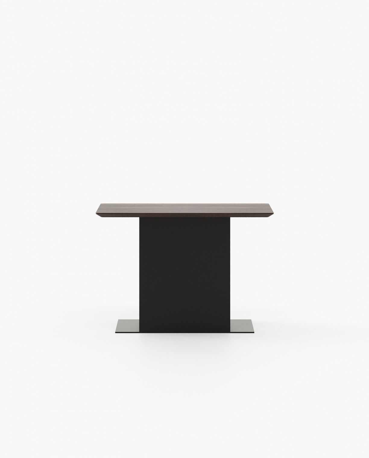 Laskasas HIDRA center side table module wih smartphone charger Nest & Side Table Smoked Eucalyptus Veneer Matte - Araco Interiors