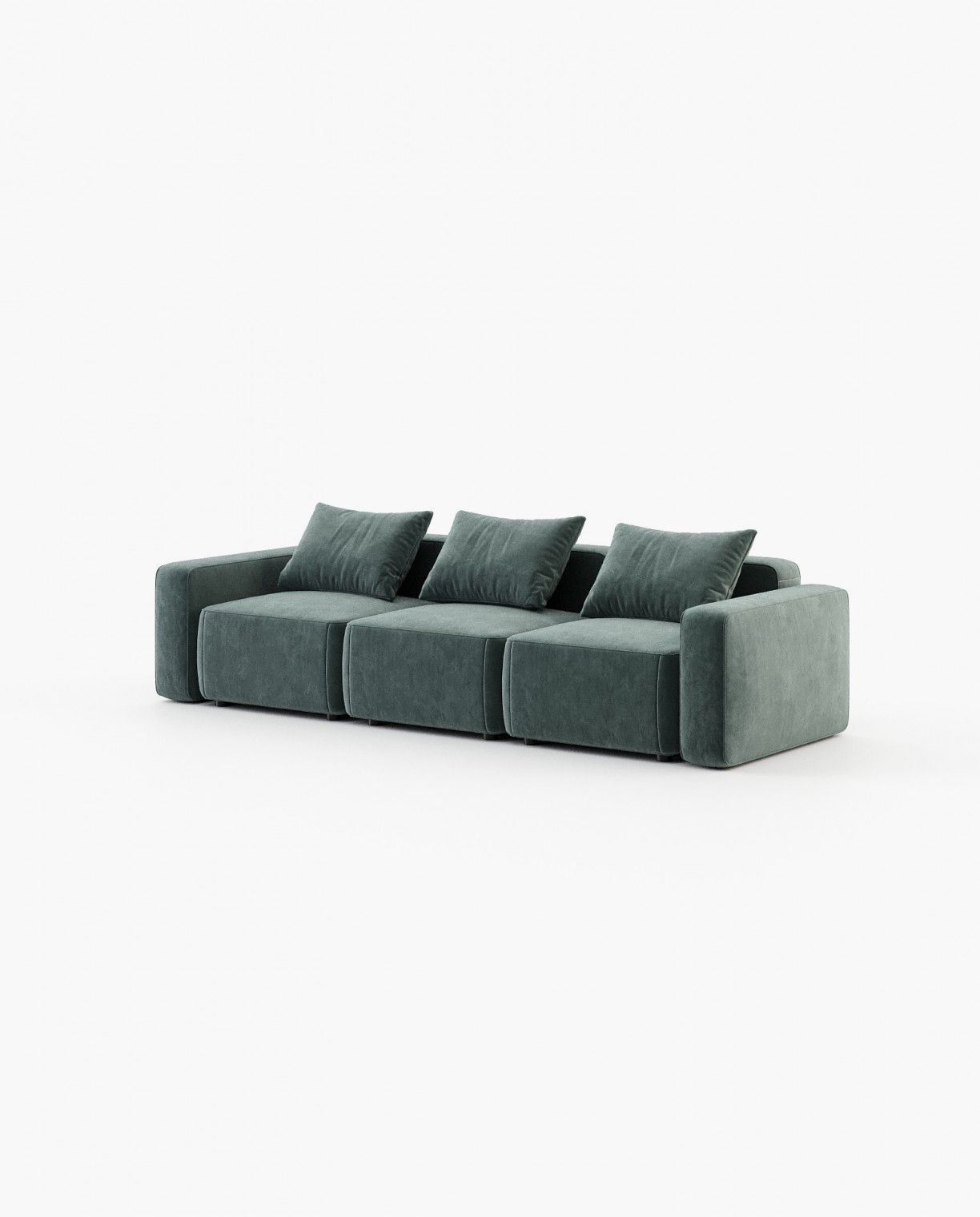 Laskasas HIDRA pouf module Sofa Vienna Safira - Araco Interiors