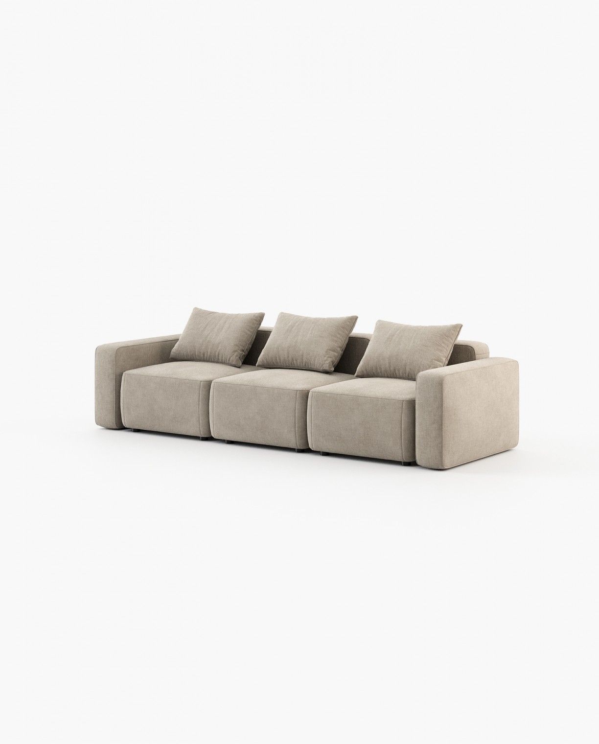 Laskasas HIDRA right corner module Sofa Xangai Sand - Araco Interiors
