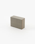 Laskasas HILARY Set of 4 Chest of Drawers Aged Oak Veneer Matte - Araco Interiors