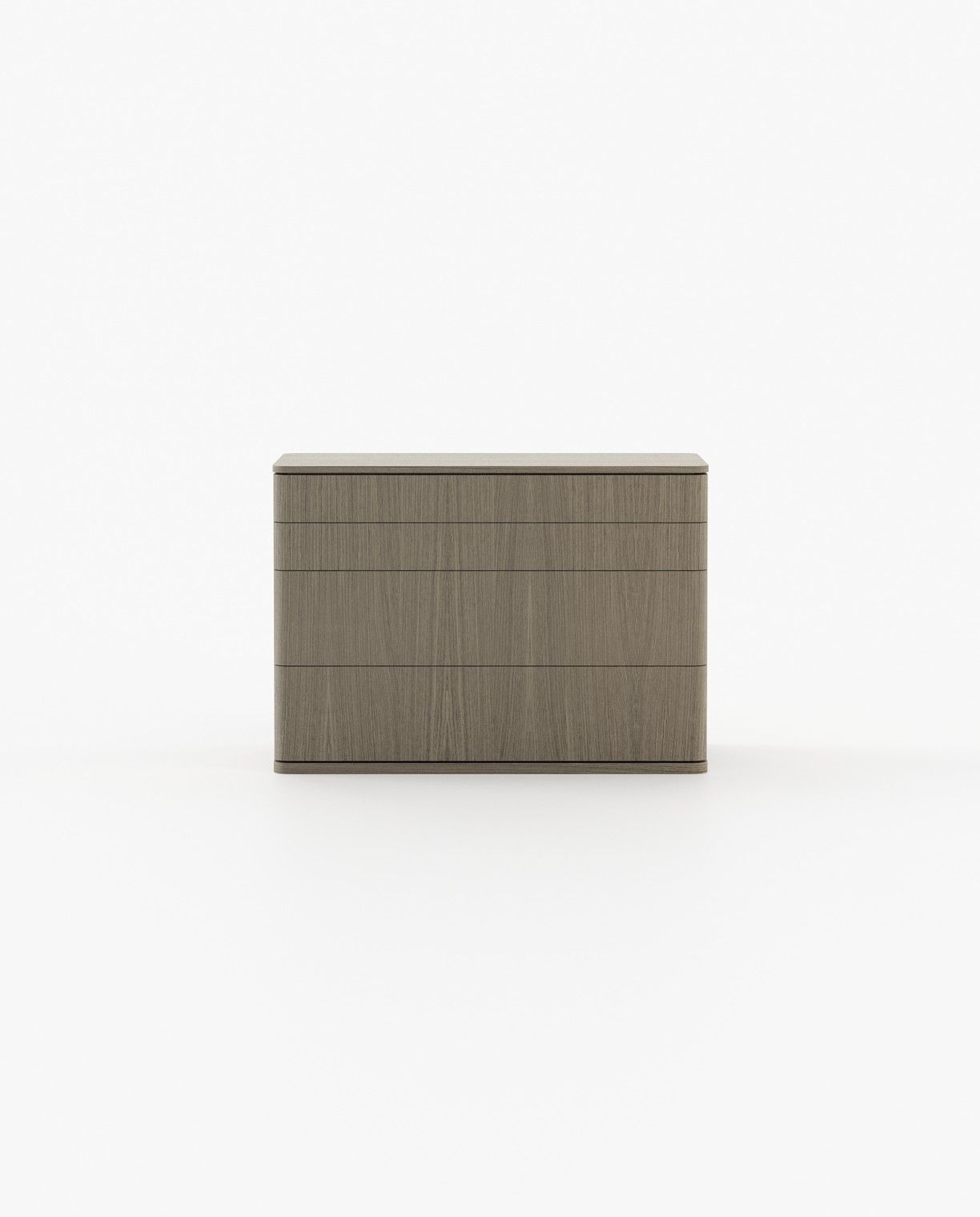 Laskasas HILARY Set of 4 Chest of Drawers Aged Oak Veneer Matte - Araco Interiors