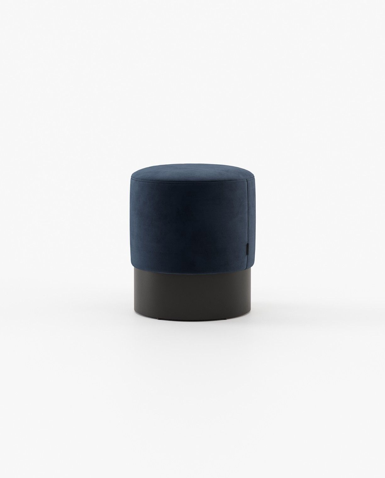 Laskasas ISAAC Footstool & Pouf Vienna Deep Blue - Araco Interiors