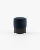 Laskasas ISAAC Footstool & Pouf Vienna Deep Blue - Araco Interiors