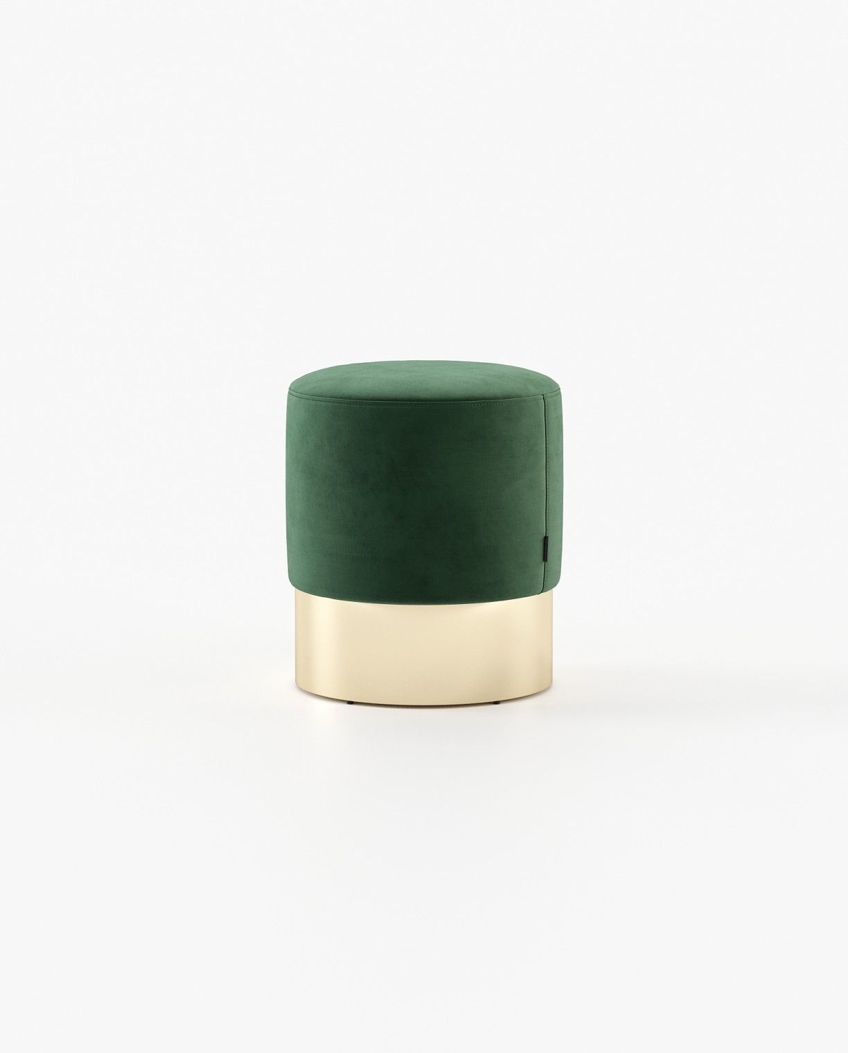 Laskasas ISAAC Footstool & Pouf Vienna Green - Araco Interiors