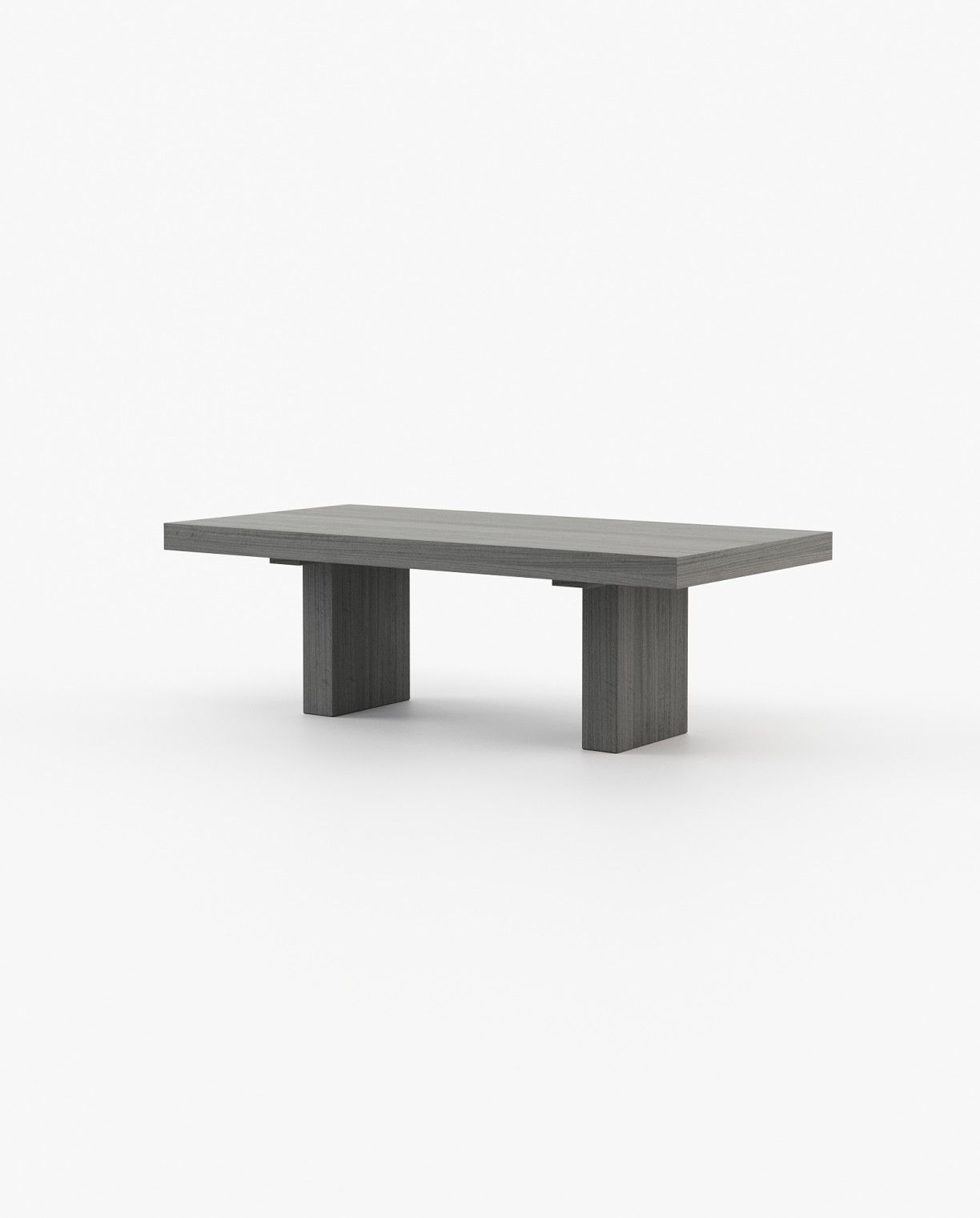 Laskasas ISIS Dining & Bar Table Grey Eucalyptus Veneer Matte - Araco Interiors