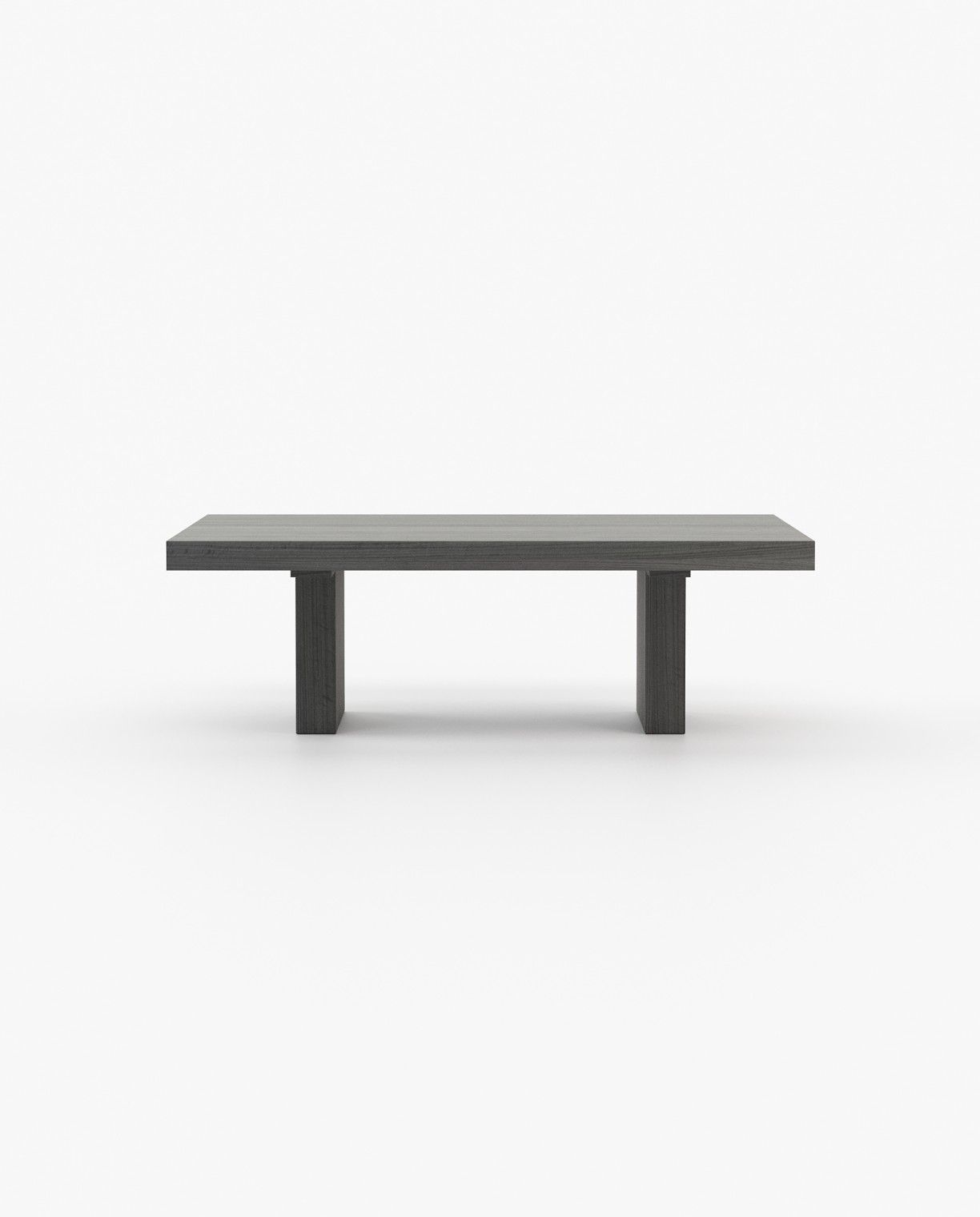 Laskasas ISIS Dining & Bar Table Grey Eucalyptus Veneer Matte - Araco Interiors