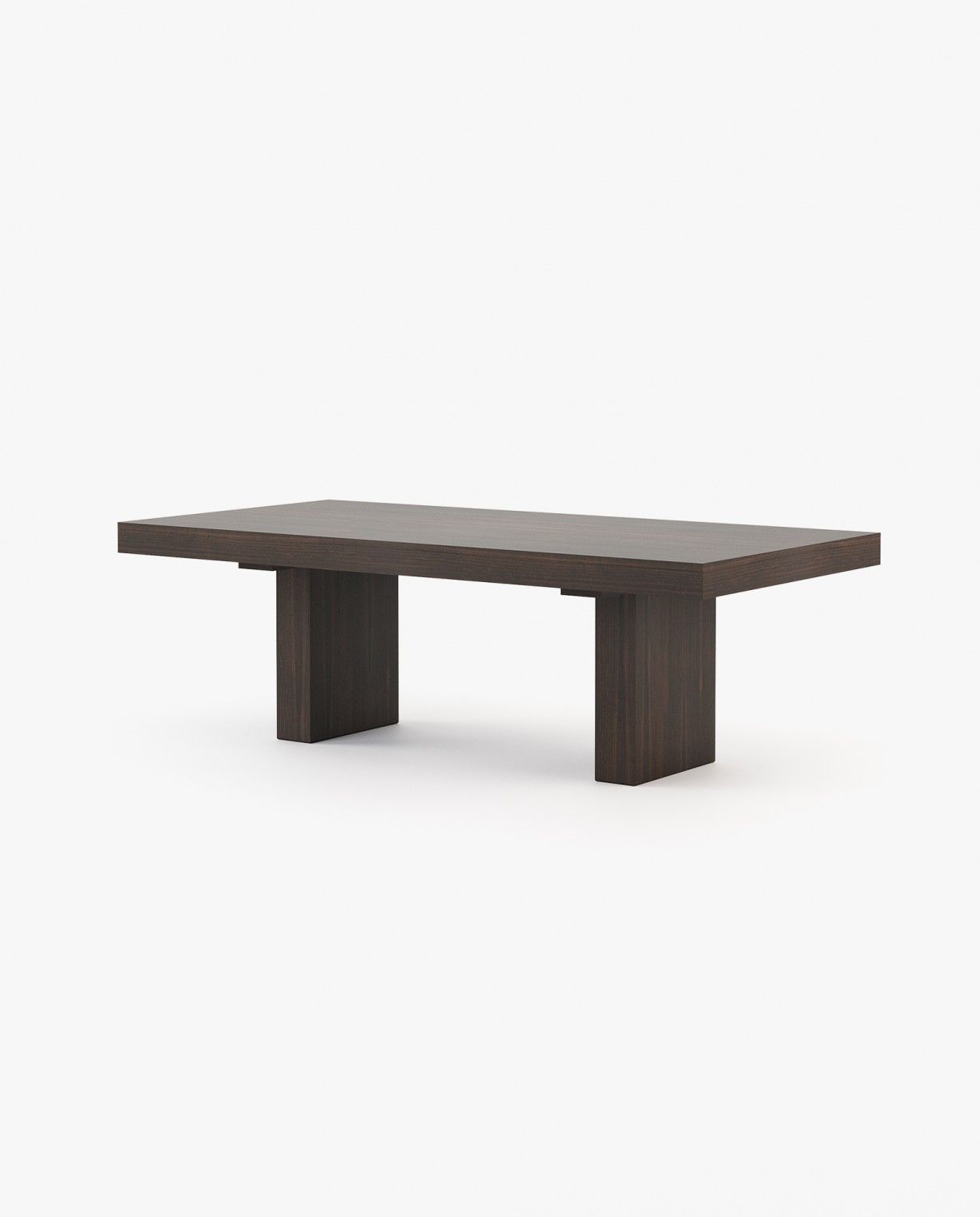 Laskasas ISIS Dining & Bar Table Smoked Eucalyptus Veneer Matte - Araco Interiors