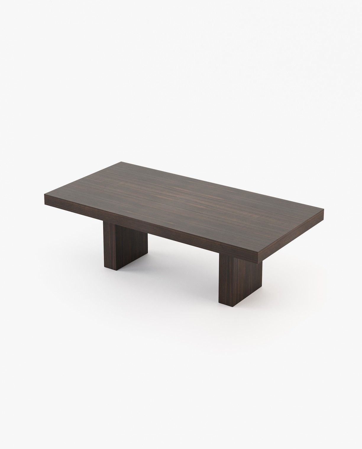 Laskasas ISIS Dining & Bar Table Smoked Eucalyptus Veneer Matte - Araco Interiors