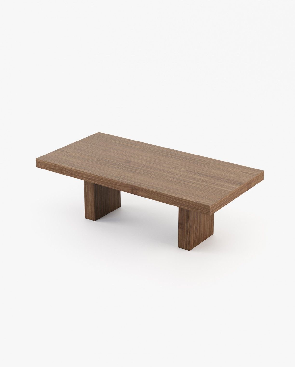 Laskasas ISIS Dining & Bar Table Walnut Veneer Matte - Araco Interiors