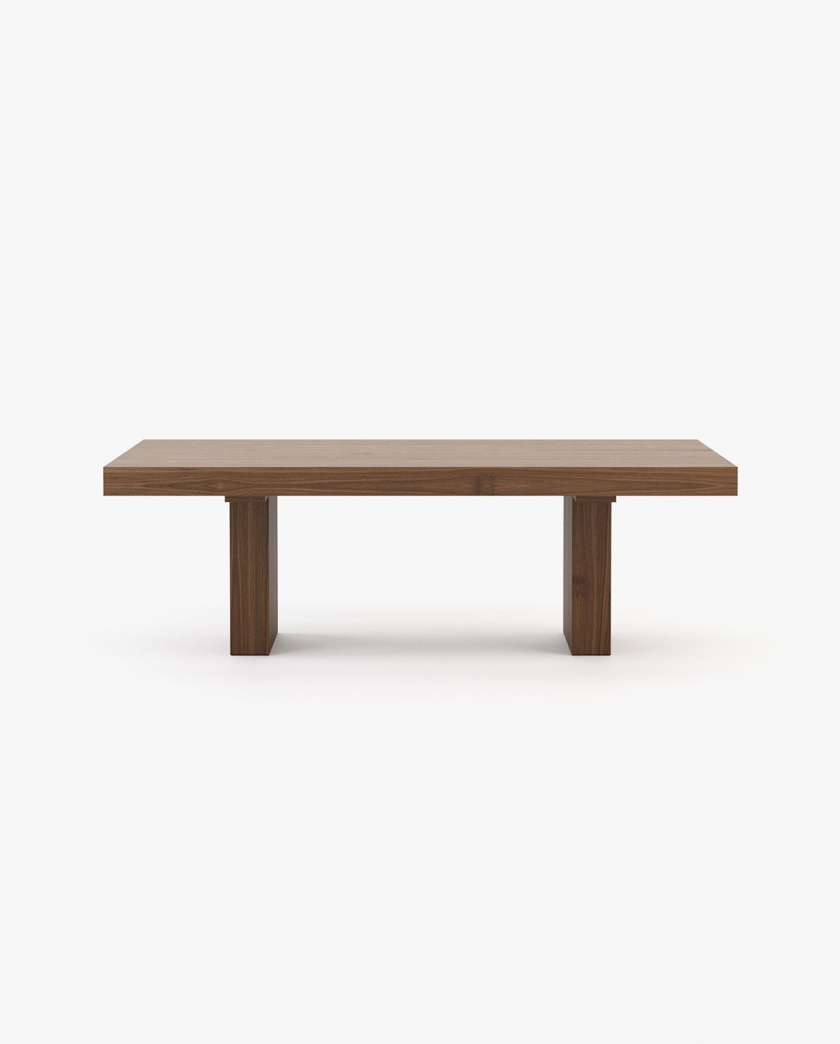 Laskasas ISIS Dining & Bar Table Walnut Veneer Matte - Araco Interiors