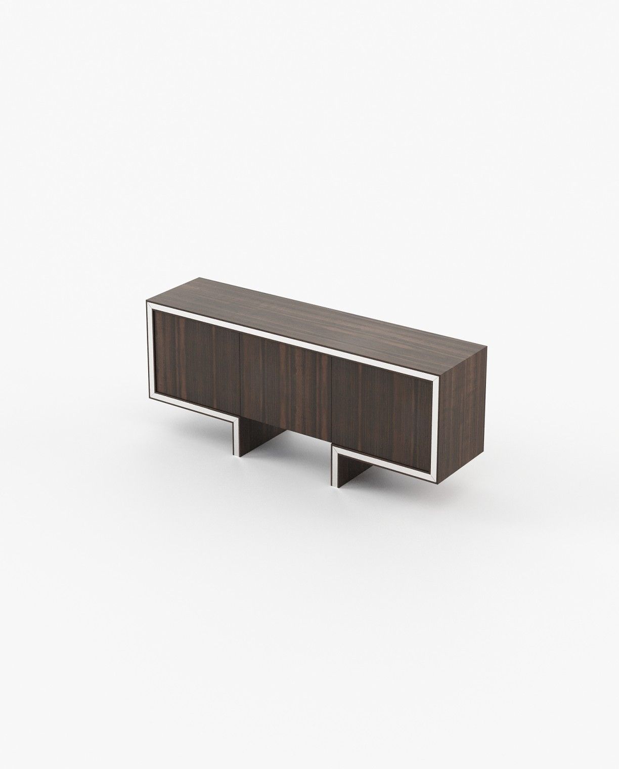 Laskasas ISIS Sideboard Smoked Eucalyptus Veneer Matte - Araco Interiors