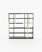 Laskasas IVES Bookcase & Shelving Black Lacquer Matte - Araco Interiors