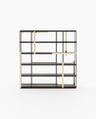 Laskasas IVES Bookcase & Shelving Smoked Eucalyptus Veneer Matte - Araco Interiors
