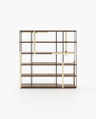 Laskasas IVES Bookcase & Shelving Walnut Veneer Matte - Araco Interiors