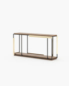 Laskasas IVES Console Table Walnut Veneer Matte - Araco Interiors