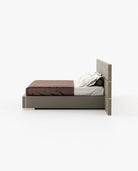 Laskasas JACKSON Bed & Headboard Aged Oak Veneer Matte - Araco Interiors