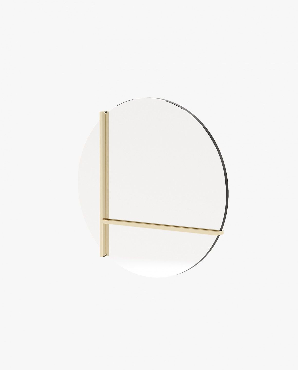 Laskasas JAMES Mirror Gilded Polished Stainless Steel - Araco Interiors