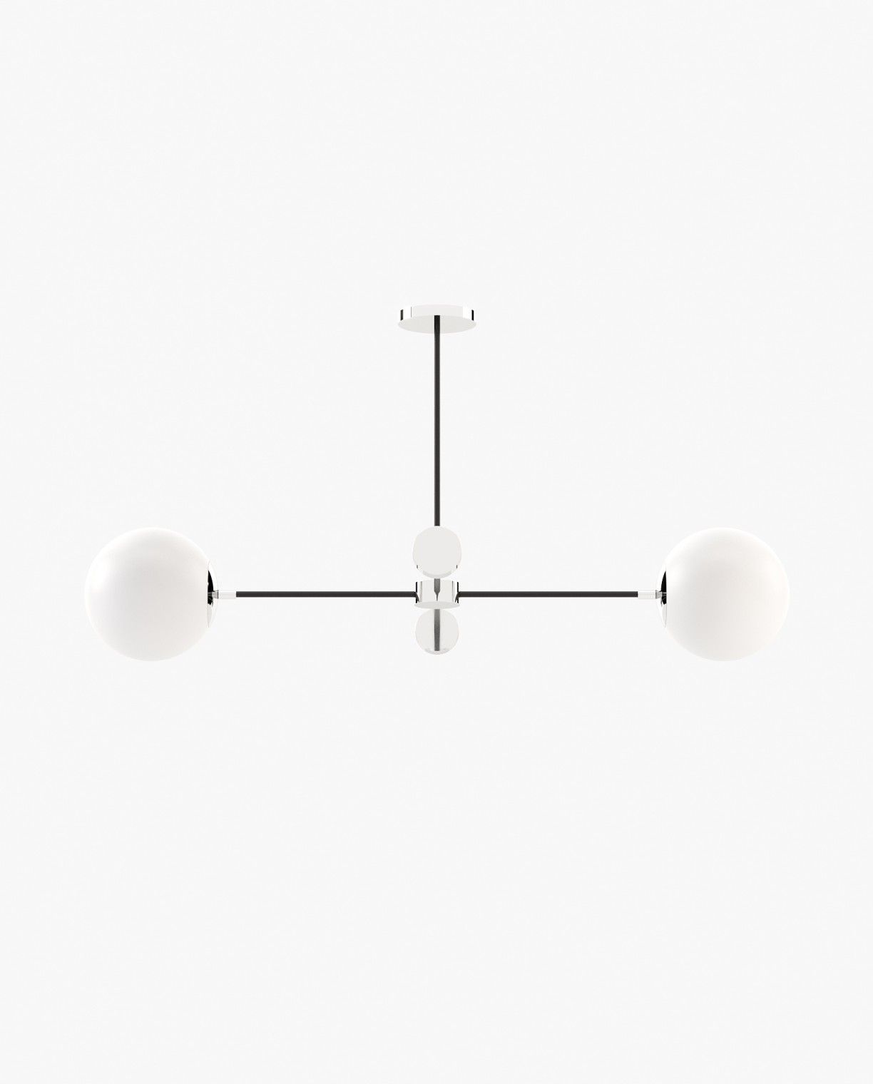 Laskasas JANIS Ceiling Light Polished Stainless Steel - Araco Interiors