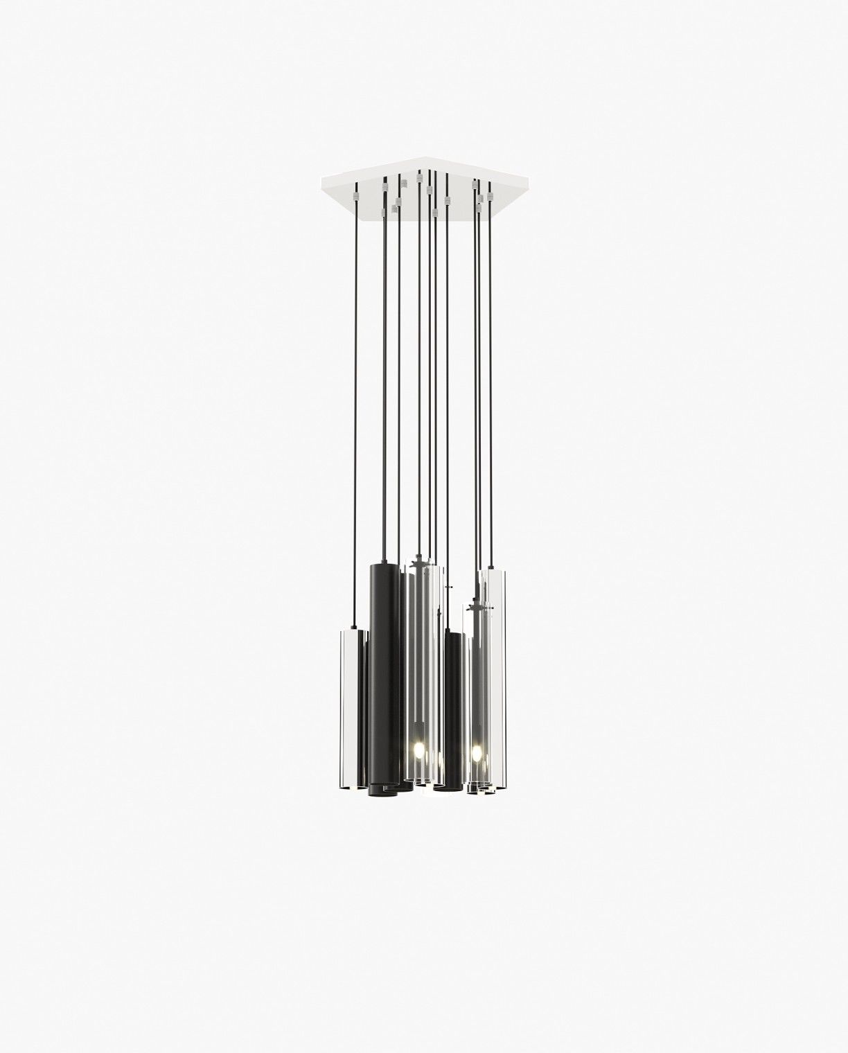 Laskasas JANIS Ceiling Light Polished Stainless Steel - Araco Interiors