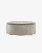 Laskasas JASON Footstool & Pouf Seoul Cement - Araco Interiors