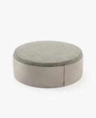 Laskasas JASON Footstool & Pouf Seoul Cement - Araco Interiors