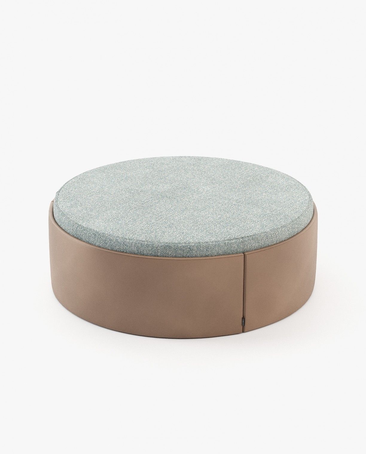 Laskasas JASON Footstool & Pouf Seoul Terra Leather - Araco Interiors