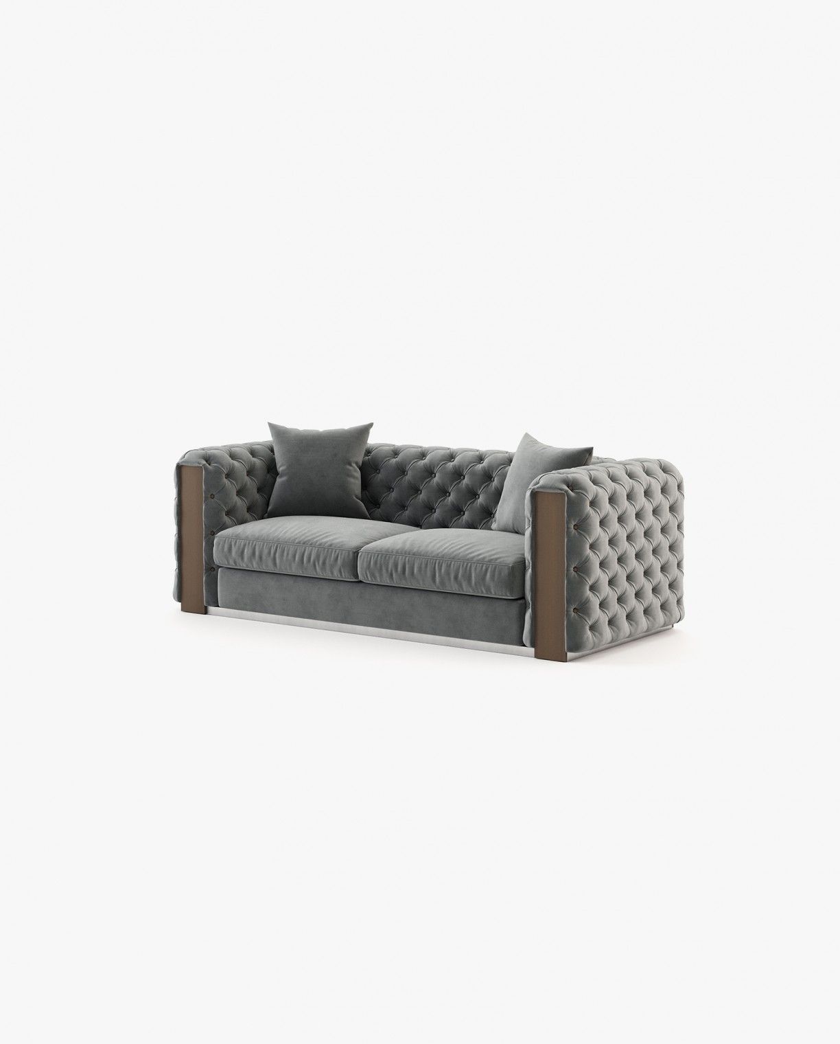 Laskasas JEAN 2 seater Sofa Vienna Anthracite - Araco Interiors